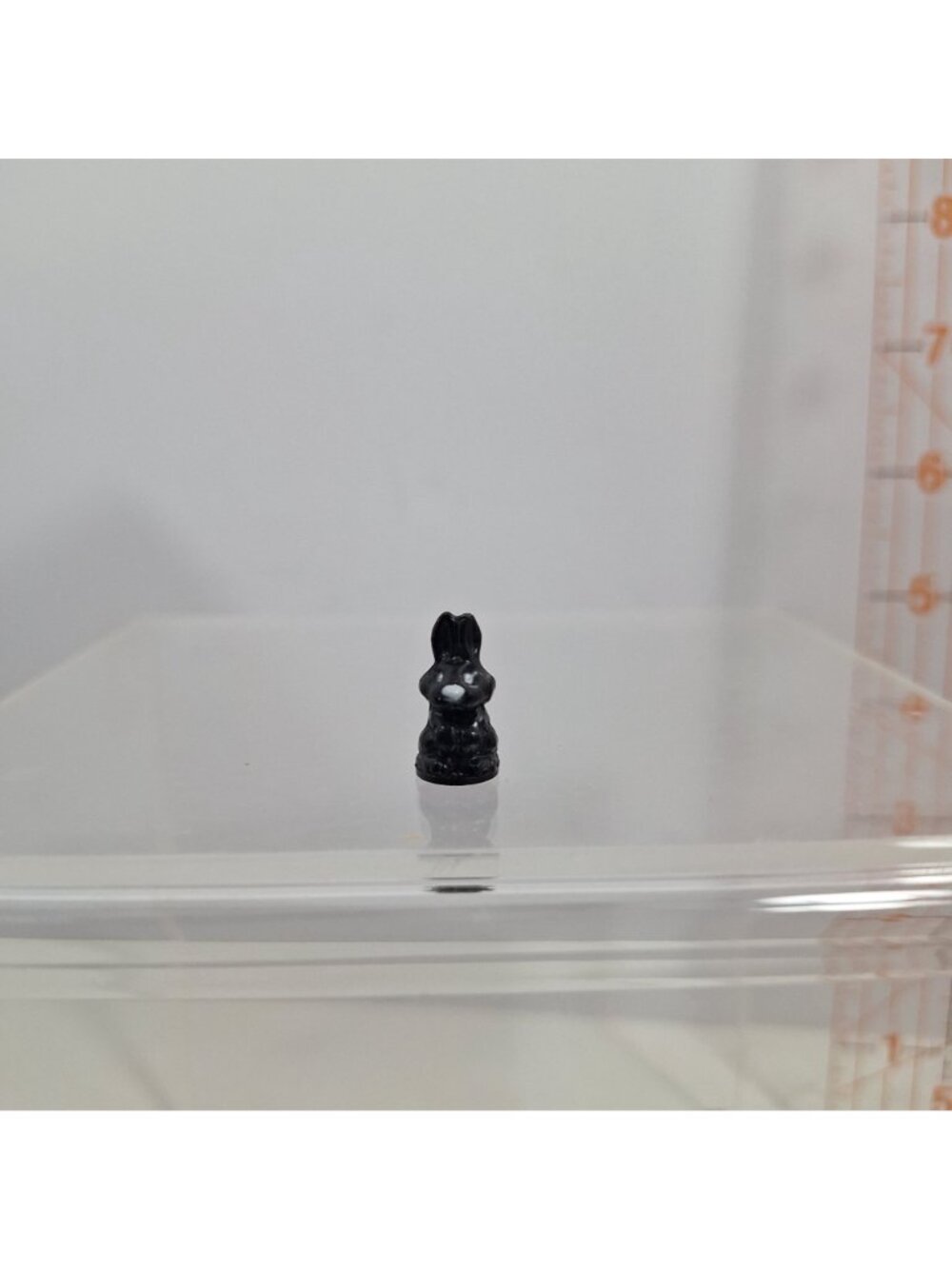 Polly Pocket Black Rabbit Figure Vintage 90s 1991 Mini Bunny - Picture 9 of 11